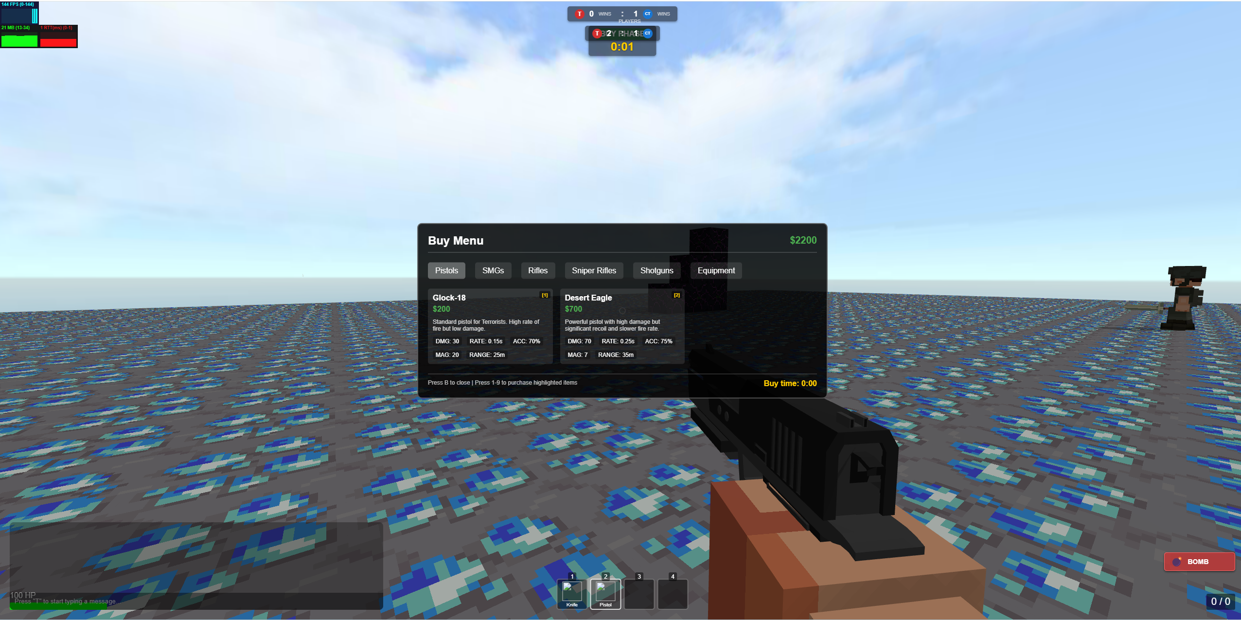 VoxFire early development - Day 1